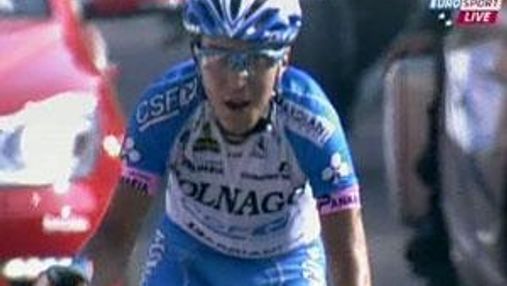 Итальянский велогонщик Доменико Поцовиво выиграл 8 этап Giro d'Italia