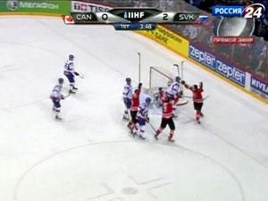 Хокеїсти Словаччини сенсаційно вибили канадців у чвертьфіналі чемпіонату світу