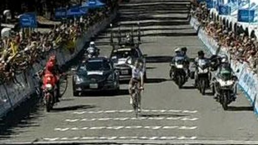 Велоперегони: Сільвен Жорж виграв етап, фінішувавши у відриві
