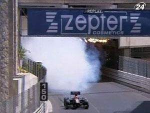 Роботу у другій практиці у Монако командам Формули-1 зіпсував дощ