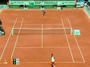 У першому раунді Roland Garros китаянка На Лі без клопотів розібралась із румункою Кірстею
