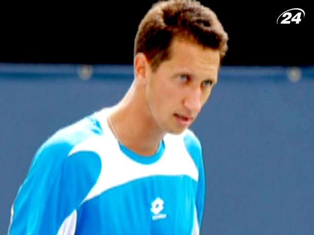 Теніс: Стаховський виграв 5-сетовий марафон у Долгополова 