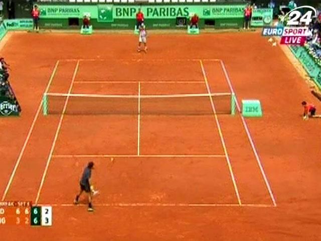 Теніс: У другому раунді Roland Garros Федерер здолав румуна Адріана Унгура