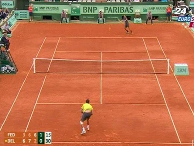 Теніс: Роджер Федерер та Новак Джоковіч зустрінуться у півфіналі Roland Garros