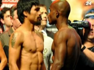 Мэни Пакьяо на полкилограмма тяжелее Тимоти Брэдли Мэни Пакьяо на полкилограмма тяжелее Тимоти Брэдли