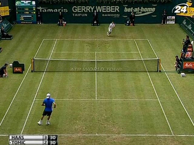 Теніс: Томмі Хаас пробився до другого раунду Gerry Weber Open