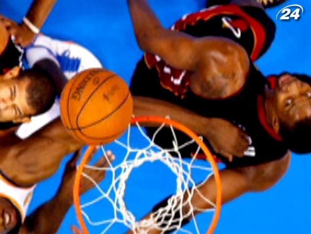 Баскетбол: "Майами" оторвался от "Оклахомы" на 15 очков за стартовые 8 минут финала NBA