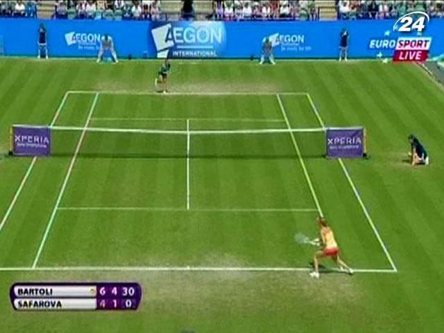 Теннис: Мерйон Бартоли успешно преодолела 1/4 финала AEGON International