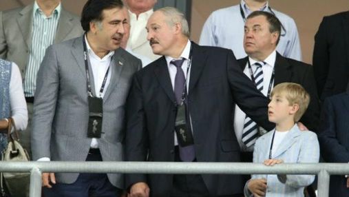 Лукашенка та Саакашвілі не пустили в одну ложу до Януковича і євролідерів