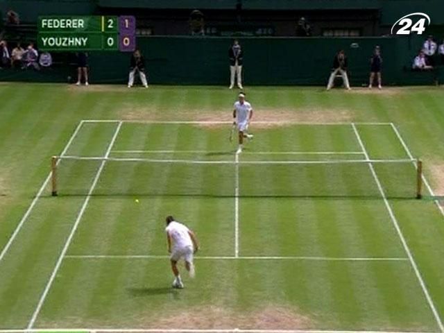 Теннис: Федерер и Джокович встретятся в полуфинале Wimbledon