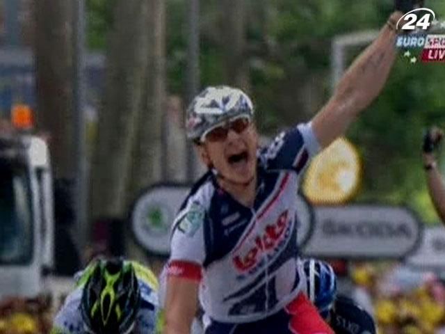 Велоспорт: Андре Грайпель переміг на Tour de France, скориставшись невдачею Кавендіша