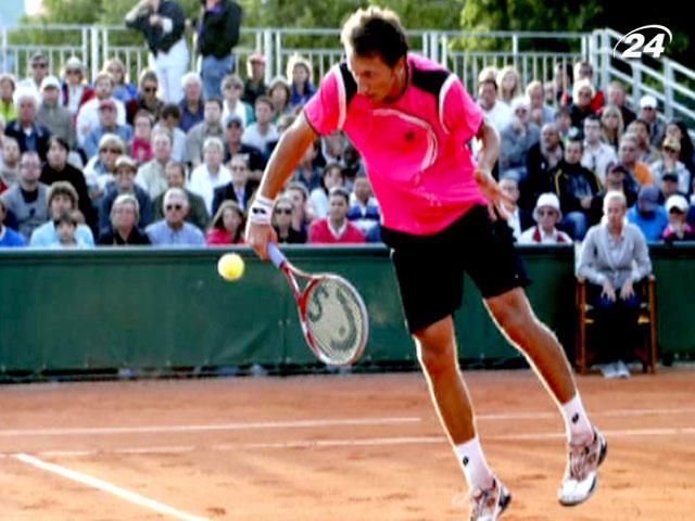 Теннис: Сергей Стаховский потерпел поражение в первом раунде Mercedes Cup
