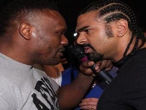 Взвешивание: Хэй - 95,2 кг, Чисора - 112 кг Взвешивание: Хэй - 95,2 кг, Чисора - 112 кг