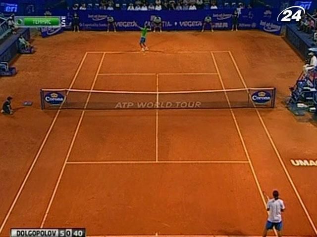 Теніс: Олександр Долгополов не зміг захистити титул на Croatia Open