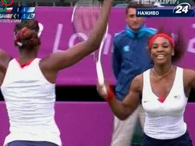 Сестры Уильямс третий раз в карьере выиграли парный турнир на Олимпиаде