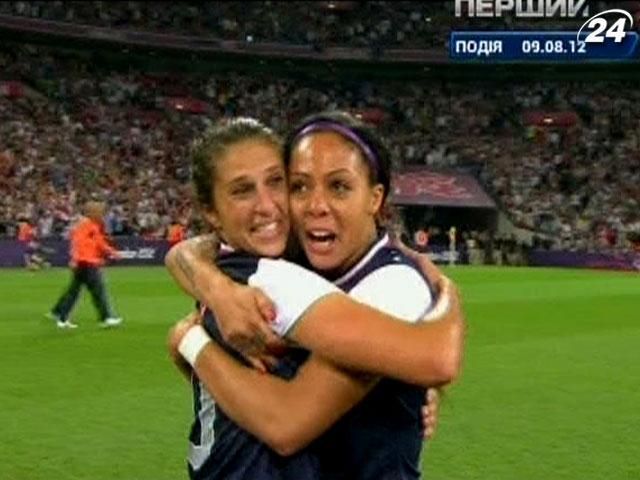 Женская сборная США по футболу выиграла третие Олимпийские Игры подряд Женская сборная США по футболу выиграла третие Олимпийские Игры подряд