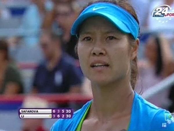 Теннис: На Ли едва спаслась от поражения на Rogers Cup