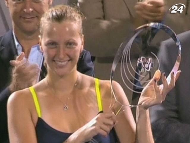 Теннис: Петра Квитова выиграла первый трофей в этом году