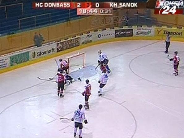 Хокей: "Донбас" здобув другу поспіль перемогу