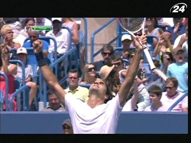 Роджер Федерер одержал 76-й трофей в карьере на Western & Southern Open