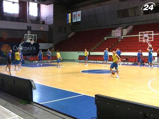 Баскетбольная сборная Украины готовится к гостевому матчу против Кипра