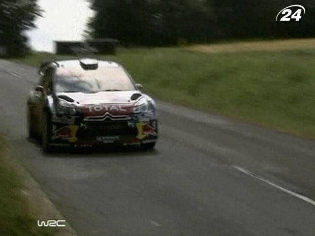 Перегони: Себастьян Льоб упевнено лідирує після 6 допів на 9-му етапі WRC-2012
