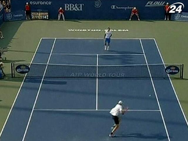 В финале турнира Winston-Salem Open сыграют Джон Изнер и Томаш Бердых