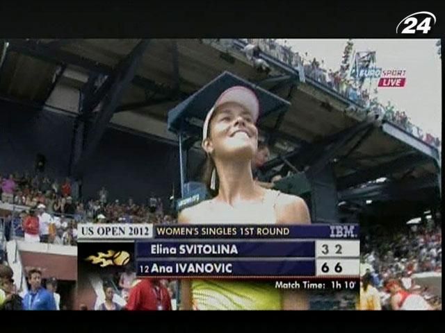 Свитолина не справилась с экс-первой ракеткой мира Аной Иванович Свитолина не справилась с экс-первой ракеткой мира Аной Иванович