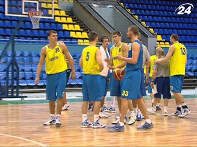 Сборная Украины по баскетболу завтра во второй раз сыграет против Венгрии