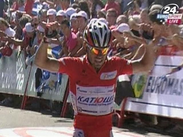 Велоспорт: Хоакім Родрігес виграв другий етап Vuelta 2012