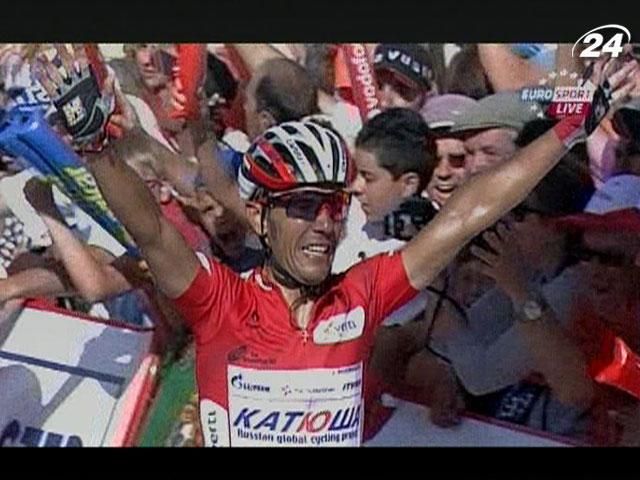 Хоакім Родрігес зміцнив лідерство в генеральній класифікації на велозмаганнях Vuelta