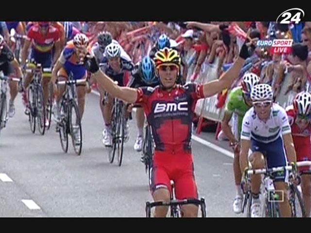 Филипп Жильбер выиграл этап Пеньяфьель - Ластрилья многодневки Vuelta