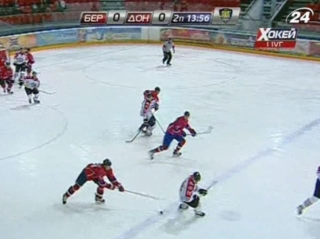 Хокей: "Беркут" вдруге поспіль розгромив "Донбас-2"