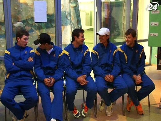Мужская сборная Украины по теннису узнала своего первого соперника