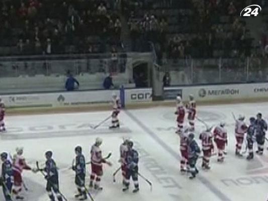 Хокей: Конкурент "Донбаса" "Вітязь" поступився "Амуру" Хокей: Конкурент "Донбаса" "Вітязь" поступився "Амуру"