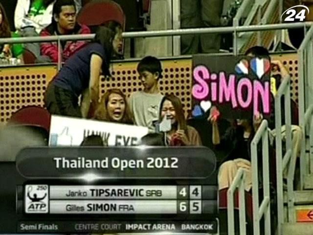 В финале теннисных соревнований Thailand Open сыграют французы Симон и Гаске