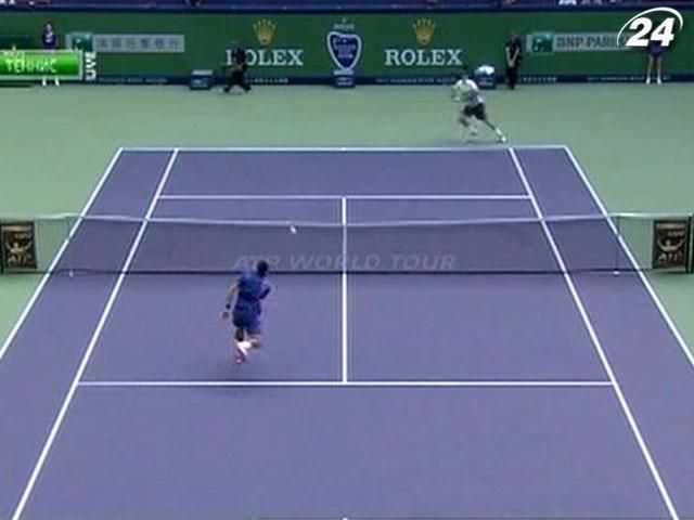 Цонга пустив Бердиха у півфінал тенісного турніру в Китаї