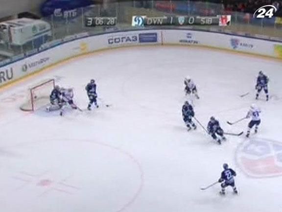 Хоккей: Московское "Динамо" потерпело первое поражение за 9 матчей Хоккей: Московское "Динамо" потерпело первое поражение за 9 матчей