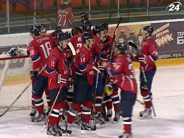 Хокеїсти "Беркута" здобули вольову перемогу над "Динамо "