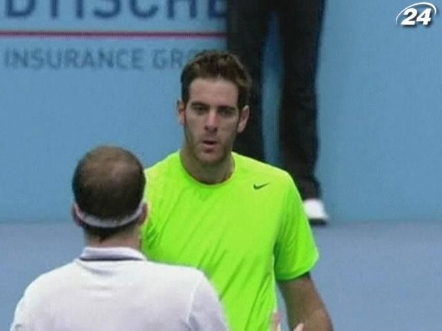 Тенісист Дель Потро зіграв 5 тай-брейків за 3 матчі на Erste Bank Open