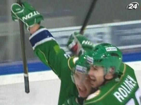Хоккей: "Салават Юлаев" одержал третью победу подряд