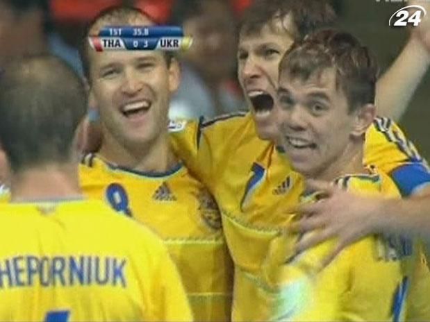 Футзал: Украинцы возглавили турнирную таблицу ЧМ-2012
