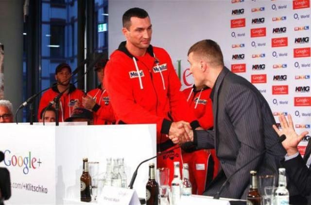 В Германии состоялась совместная пресс-конференция Кличко и Ваха (Фото, Видео)