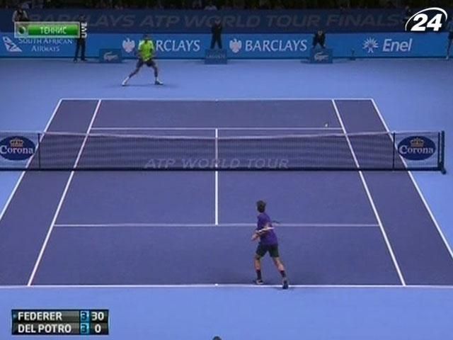 Хуан-Мартін Дель Потро зіграє в півфіналі ATP World Tour Finals