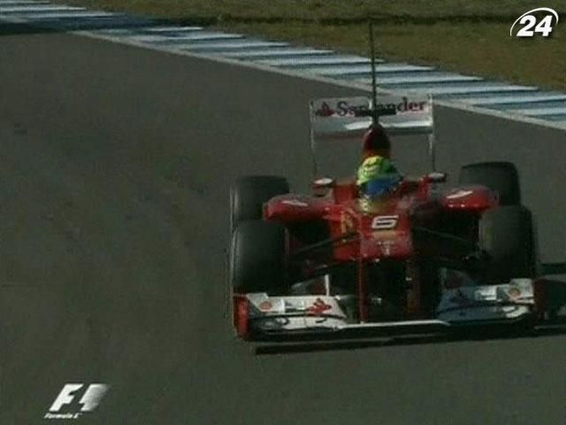 Ferrari використала останні тести на прямій