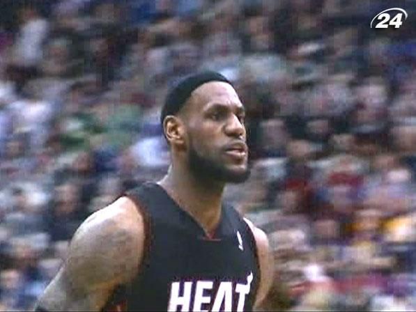 NBA: Леброн Джеймс - найкращий гравець тижня на Сході NBA: Леброн Джеймс - найкращий гравець тижня на Сході