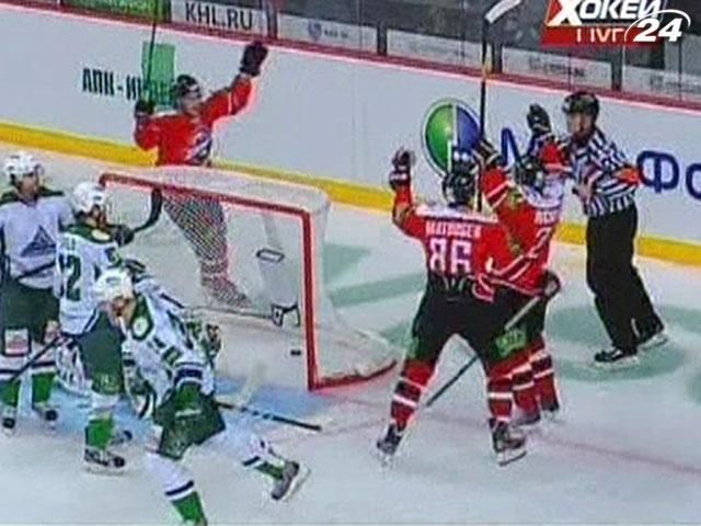 ХК "Донбас" розгромив ХК "Салават Юлаєв" ХК "Донбас" розгромив ХК "Салават Юлаєв"