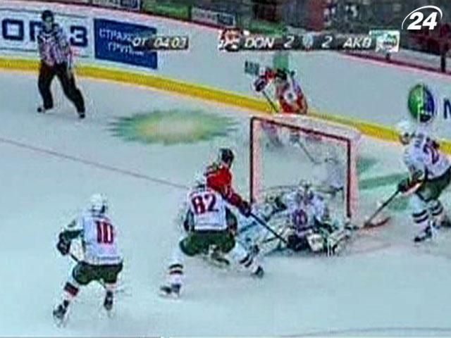 Хокеїсти "Донбасу" здобули перемогу над титулованим "Ак Барсом" Хокеїсти "Донбасу" здобули перемогу над титулованим "Ак Барсом"