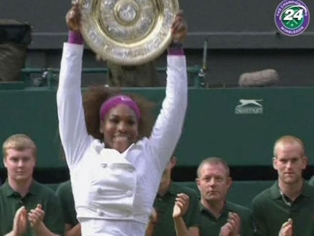 Серена Уильямс стала лучшей теннисисткой 2012 года