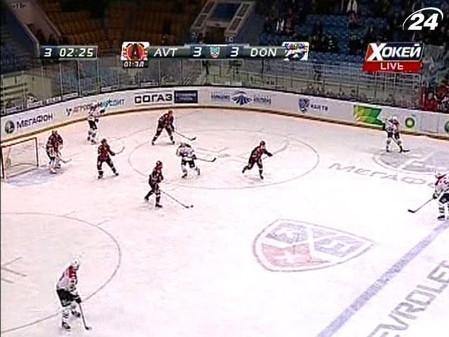 ХК "Донбас" здобув вольову перемогу над ХК "Автомобілістом" ХК "Донбас" здобув вольову перемогу над ХК "Автомобілістом"